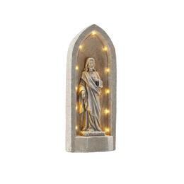 Figúra Ježiša v kaplnke s LED osvetlením 30 cm