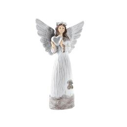Figúra anjela s harfou 18 x 9 x 31 cm