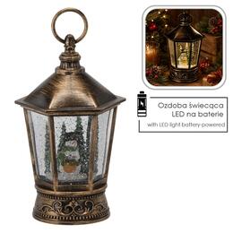 Vianočný LED lampáš 22 x 14 x 14 cm - mix vzorov