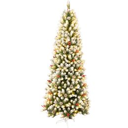 Vianočný stromček s LED osvetlením 210 cm