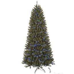 Vianočný stromček s LED RGB 210 cm