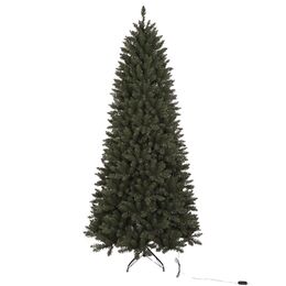 Vianočný stromček s LED RGB 210 cm