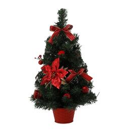 Vianočný stromček červenozlatý 50 cm