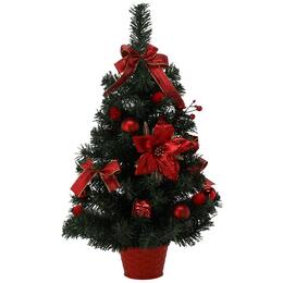 Vianočný stromček červenozlatý 60 cm