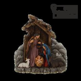 Vianočná figúrka Božonar so svetlom 17 x 7,8 x 18,4 cm