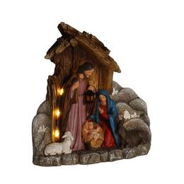 Vianočná figúrka Božonar so svetlom 17 x 7,8 x 18,4 cm
