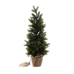 Umelý vianočný stromček 70 cm s LED osvetlením