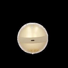 Vianočná bombka s Bluetooth reproduktorom - zlatá