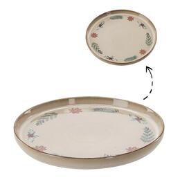 Porcelánový tanier 'Zimná káva'