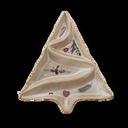 Porcelánový tanier 'Zimná káva' 29,3 x 33,2 cm