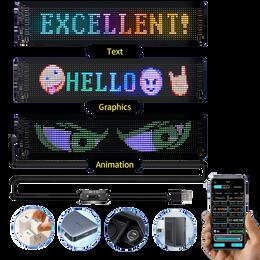 LED panel MATRIX 20 x 93 cm s USB a Bluetooth