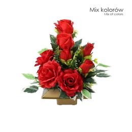 Kvetinová väzba č. 13 - Šírka 33 cm, Výška 29 cm
