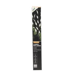 Solárna lampa s 60 LED a 3 mŕtvymičkami, teplá biela, 60 cm
