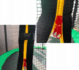 Trampolína 12FT (374 cm) s rebríkom a vnútornou sieťou