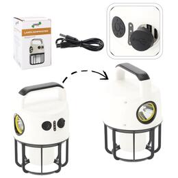 Akumulátorová LED kempingová lampa