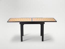 Rozkladací hliníkový stôl Alex 90/180 x 90 x 75,5 cm