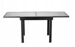 Rozkladací hliníkový stôl Oliver 90/180 x 90 x 75,5 cm