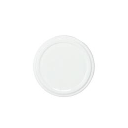 Biely vrchnák s priemerom 66 mm pre záhradný nábytok