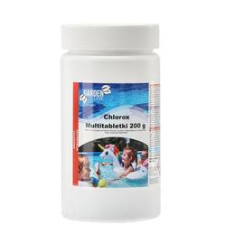 Chlórové multitablety 200 g na dezinfekciu bazénovej vody - Chlorox