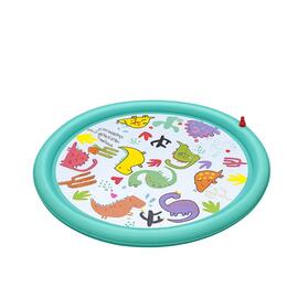 Záhradná zábavná matná s fontánou Bestway Desert Dino, priemer 122 cm