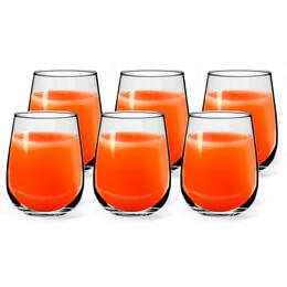 Súprava 6 elegantných skleníc Gaia 590 ml