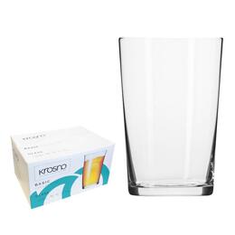 Súprava 6 hladkých pohárov 250 ml BASIC