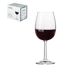 Sada 6 ks elegantných pohárov na červené víno Pure 390 ml
