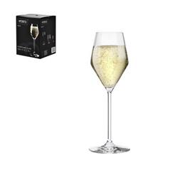 Sada 4 elegantných skleničiek na šampanské Ray 172 ml