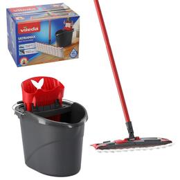 Plochý mop s vedrom a boxom