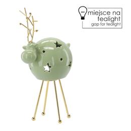 Figúrka božonárova - Renifer na tealight 27,3 cm
