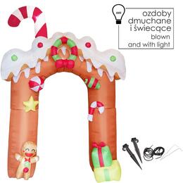 Nafukovací LED perníkový oblúk 300 cm