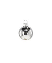 Sada 36 sklenených vianočných gúľ 4 cm v tube - mix farieb