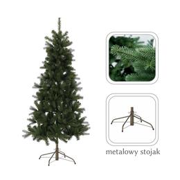 Moderný umelý vianočný stromček 120 cm zelený