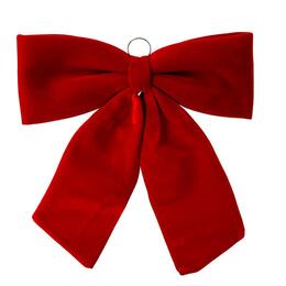 Červená vianočná stuha 70 cm