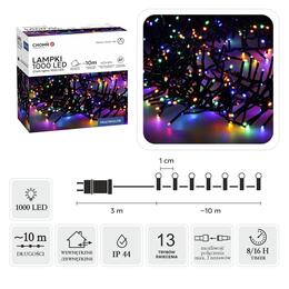 Multikolorové LED svetlá Cluster 1000L, dĺžka 3 + 10 m