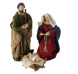 Súprava figúr Božieho narodenia - Svätá rodina (68 cm)