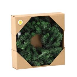 Vianočný veniec z borovice s LED osvetlením, 35 cm
