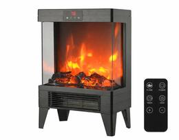 Elegantný elektrický krb s efektom plameňa - 2000W