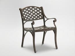 Záhradné kreslo Mondrich - Antický bronz