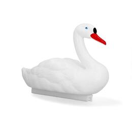 Elegantná stredná plávajúca labuť do záhrady