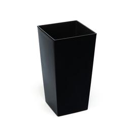 Kvetináč Finezja 250x250 mm s vložkou - čierny