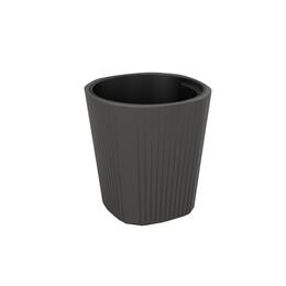 Kvetinová muza 390 mm v elegantnej antracitovej farbe