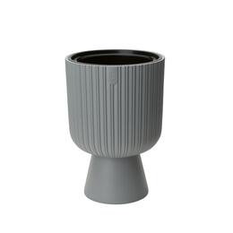 Donica Keli Mika 400 mm v platinovej farbe