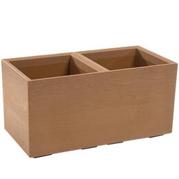 Kvetináč Karo z prírodného dreva 800x400