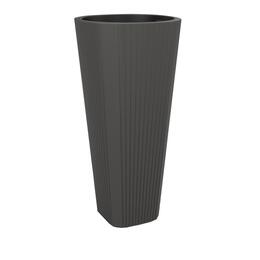 Vysoká keramická kytica Muza 390 mm antracit