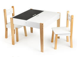 Detský nábytok set: Stôl s dvoma stoličkami ECOTOYS