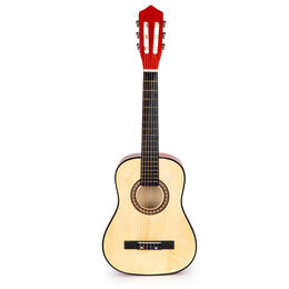 Detská drevená gitara s 6 strunami ECOTOYS