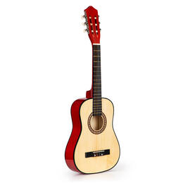 Detská drevená gitara s 6 strunami ECOTOYS