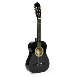 Detská drevená gitara s 6 strunami ECOTOYS
