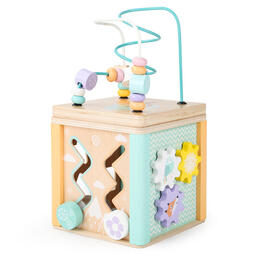 Drevená vzdelávacia kocka a triedič Ecotoys